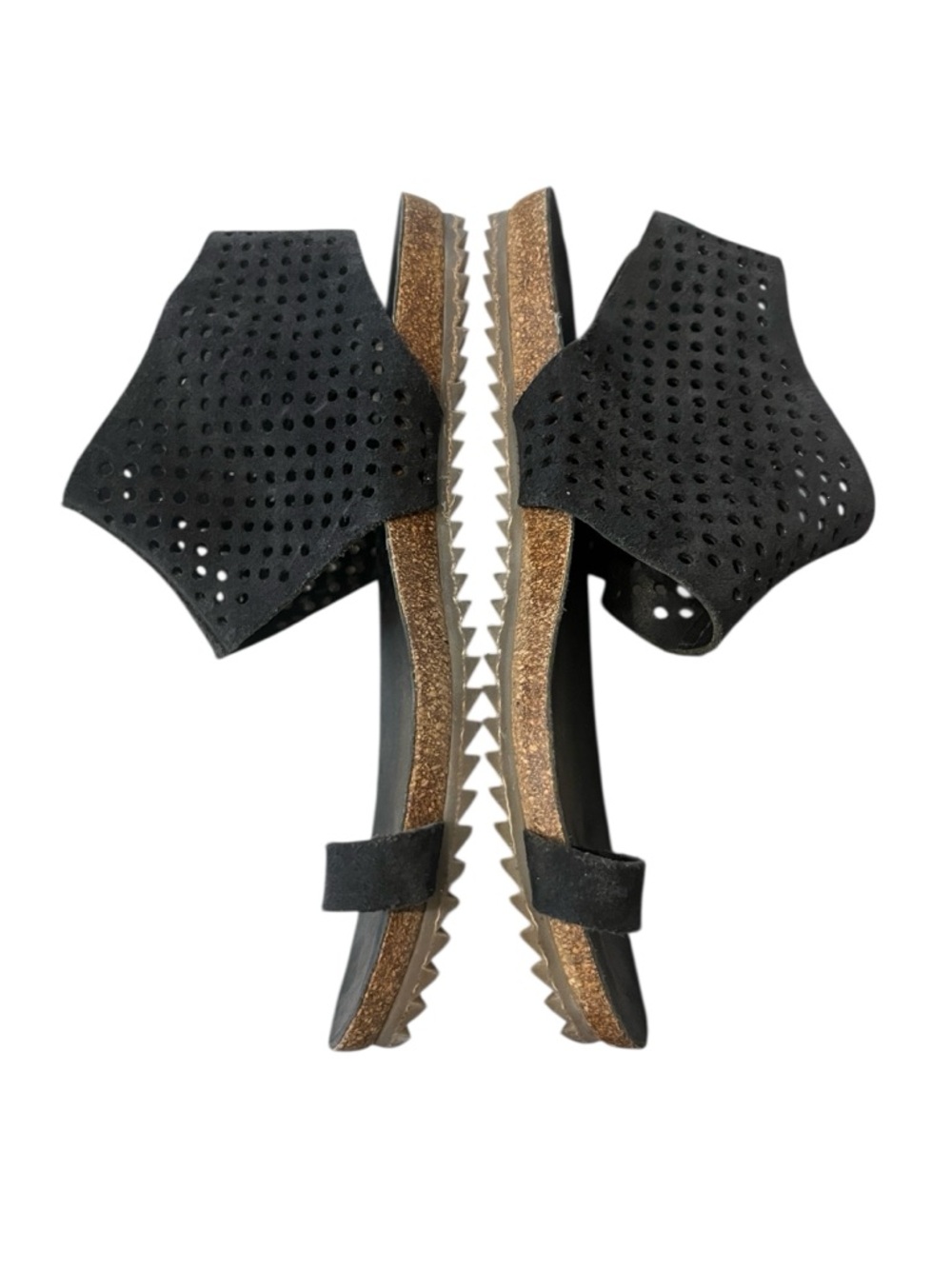 Pedro Garcia Ankle Cuff Sandals "Verena" Women’s Black Sz 9 - Picture 4 of 10